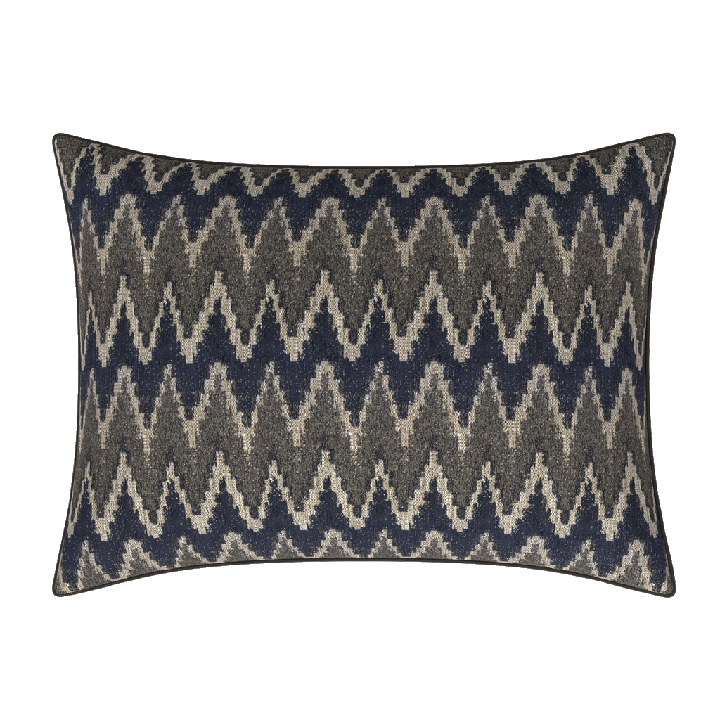 Drumheller Indigo Bedding Collection - LE PILLOW COUTURE