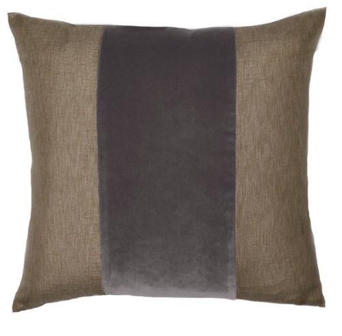 FRANKLIN VELVET ANCHOVY BAND PILLOW - LE PILLOW COUTURE