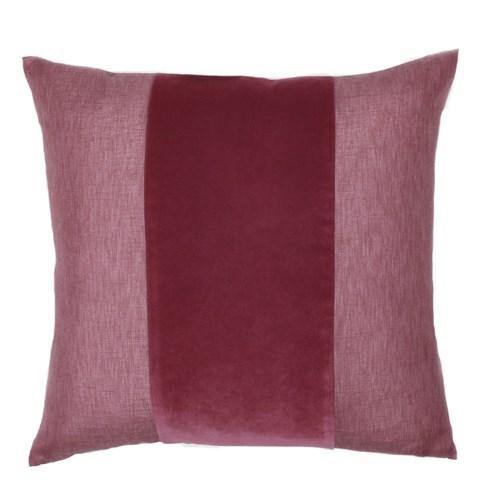 FRANKLIN VELVET CORDOVAN BAND PILLOW - LE PILLOW COUTURE