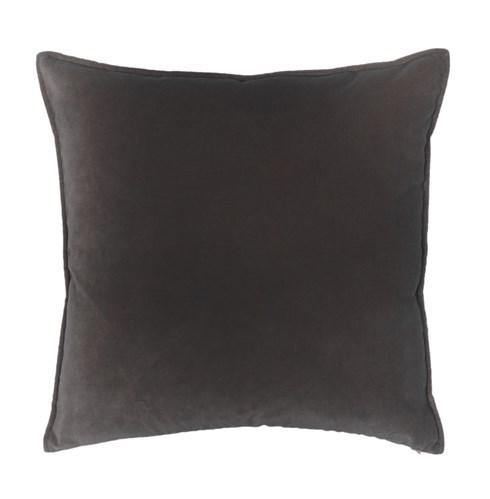 FRANKLIN VELVET FRENCH ROAST PILLOW - LE PILLOW COUTURE