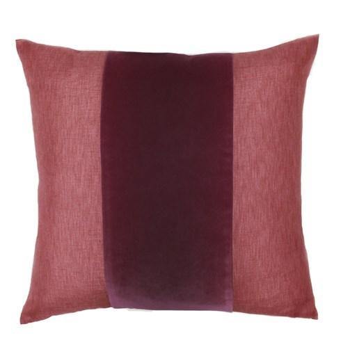 FRANKLIN VELVET GALANTE BAND PILLOW - LE PILLOW COUTURE