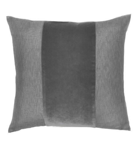 FRANKLIN VELVET PLATINUM BAND PILLOW - LE PILLOW COUTURE