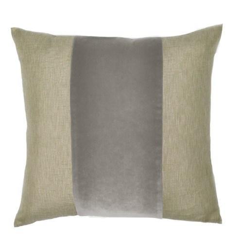 FRANKLIN VELVET STONE BAND PILLOW - LE PILLOW COUTURE