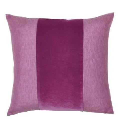 FRANKLIN VELVET TREMIERE BAND PILLOW - LE PILLOW COUTURE