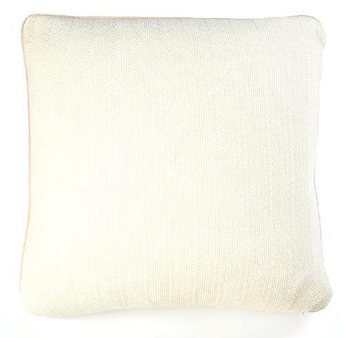 PEBBLE KNIT IVORY PILLOW - LE PILLOW COUTURE