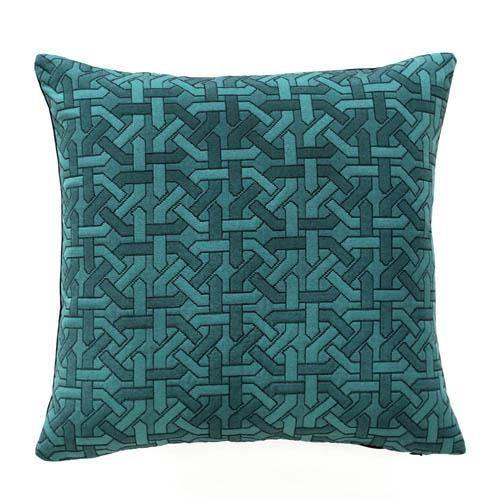 SALZBURG PEACOCK PILLOW - LE PILLOW COUTURE